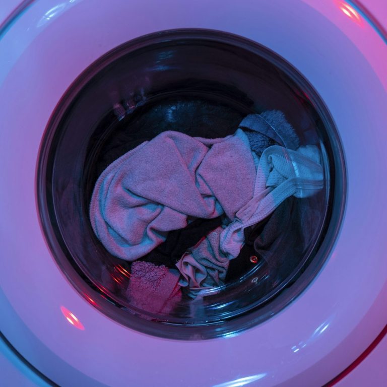 A washing machine front